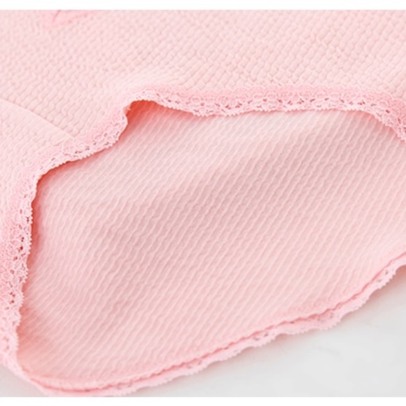 PINK Panties. Soft Bubble Cotton High Waist panties. size L - Picture 3 of 6